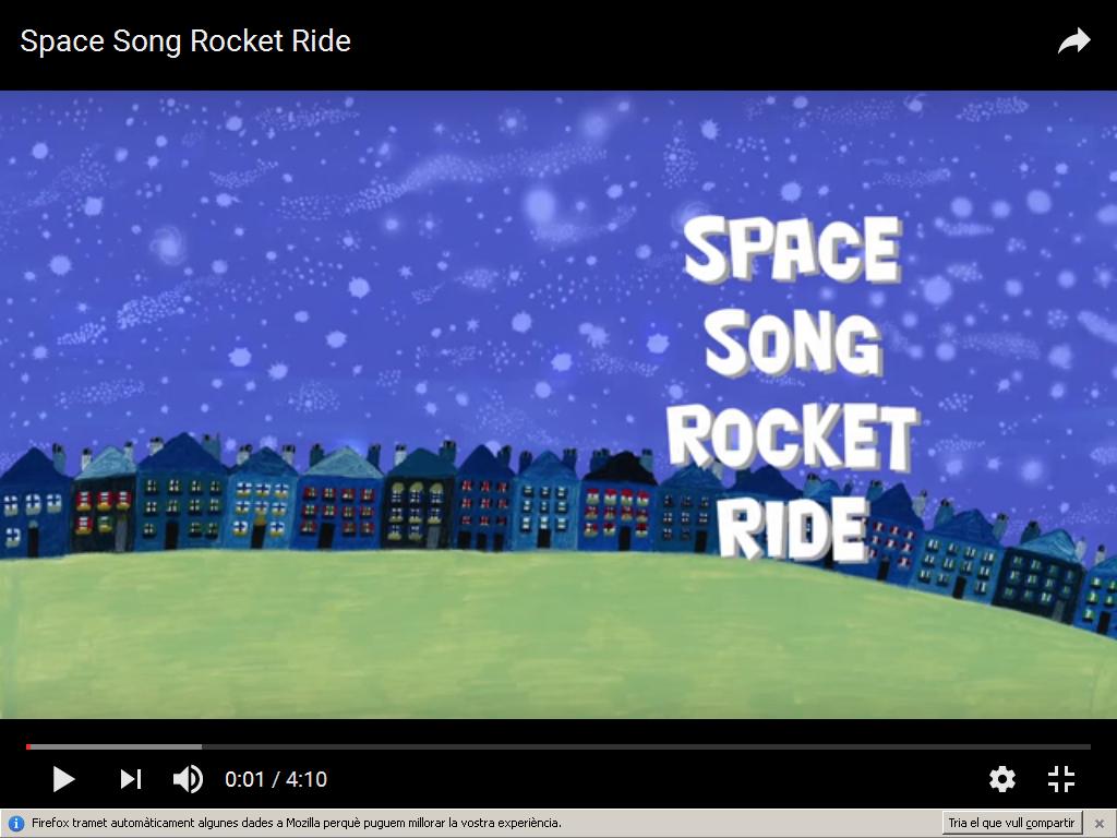 Space song – 1st Grade